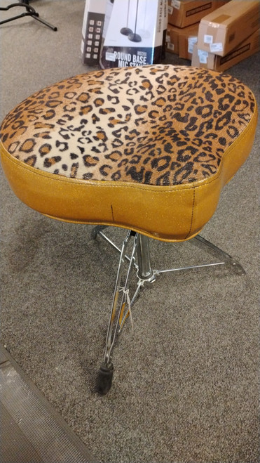 Vist Large View of Product Image Which is Used Pork Pie LEOPARD Drum Throne