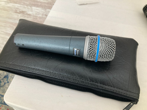 Vist Large View of Product Image Which is Used Shure BETA 57A Dynamic Microphone