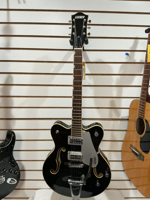 Vist Large View of Product Image Which is Used Gretsch 5422 W TV JONES PICKUPS Semi-Hollow Electric Guitar Black 6-String
