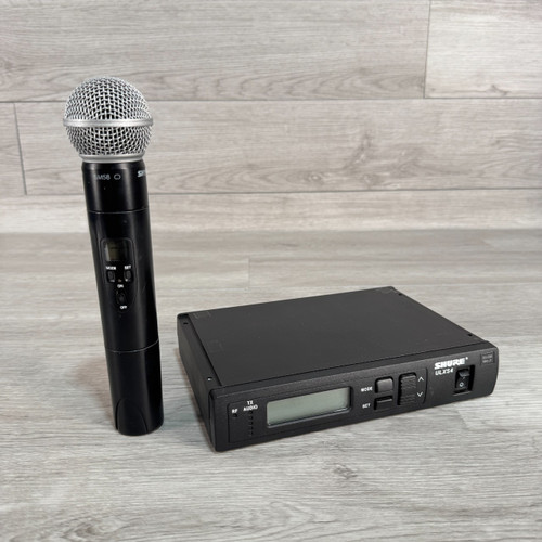 Vist Large View of Product Image Which is Used Shure ULXS24/58-J1 Wireless Microphone System
