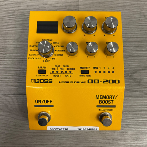 Vist Large View of Product Image Which is Used - Boss OD-200 Overdrive Pedal