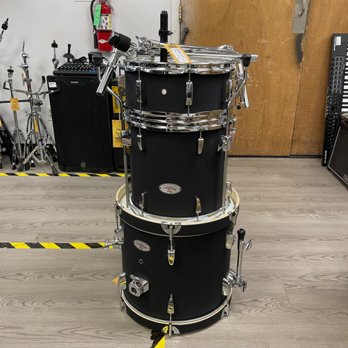 Vist Large View of Product Image Which is Used Pearl MIDTOWN / NO RACK TOM Drum Shell Kit Black