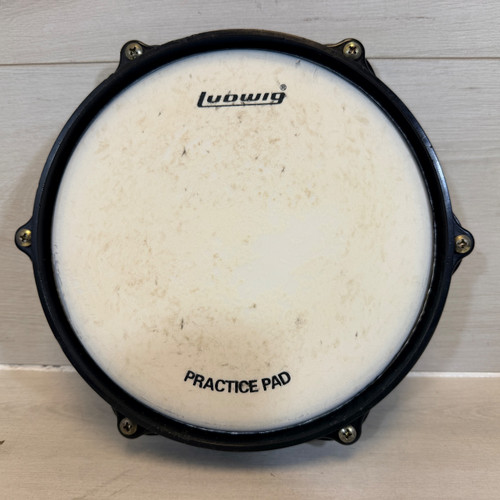 Vist Large View of Product Image Which is Used Ludwig PRACTICE PAD Percussion Instrument