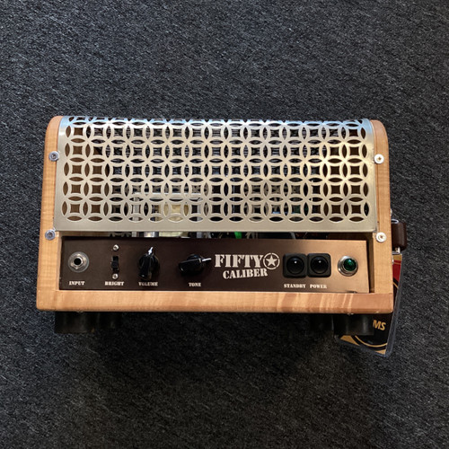 Vist Large View of Product Image Which is Used 50 CALIBER CUSTOM AMPLIFIER HEAD Tube Guitar Amplifier Head