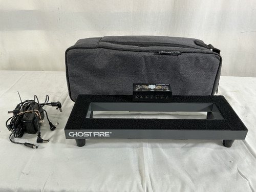 Vist Large View of Product Image Which is Used GHOST FIRE PEDALBOARD + BAG + PWR Pedal Board
