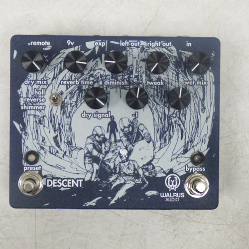Vist Large View of Product Image Which is Used Walrus Audio DESCENT Reverb Pedal