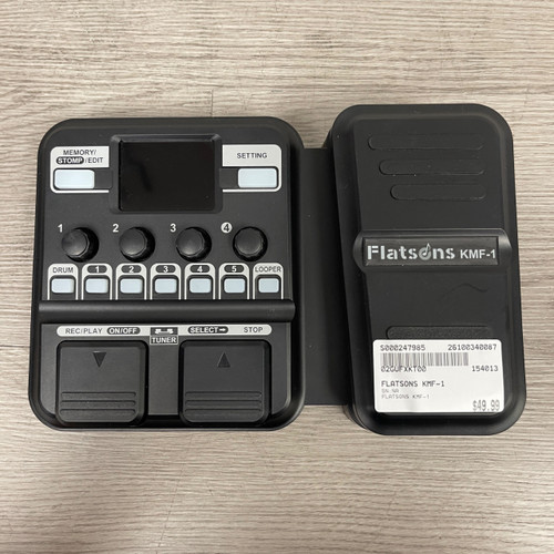 Vist Large View of Product Image Which is Used FLATSONS KMF-1 Multi-FX Pedal