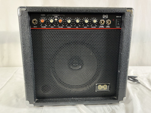 Vist Large View of Product Image Which is Used HOSA QGA-20 GUITAR AMP 1 x 8 Solid State Amplifier 1 x 8