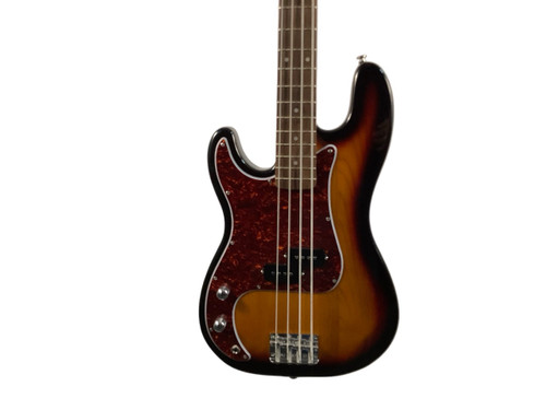 Vist Large View of Product Image Which is Used Sawtooth P P Type Bass Guitar Sunburst 4-String
