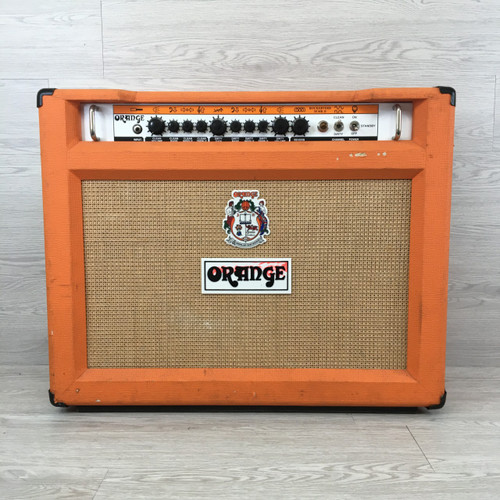 Vist Large View of Product Image Which is Used Orange ROCKERVERB 50 MKII 2X12 2 x 12 Tube Combo Amplifier 2 x 12