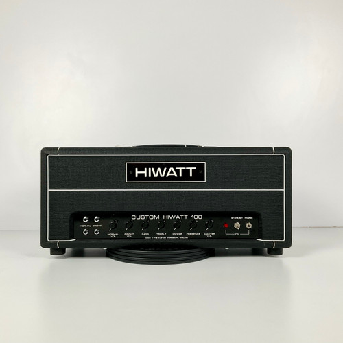 Used Hiwatt CUSTOM 100 DR103 Tube Guitar Amp Head 41103-S000052797