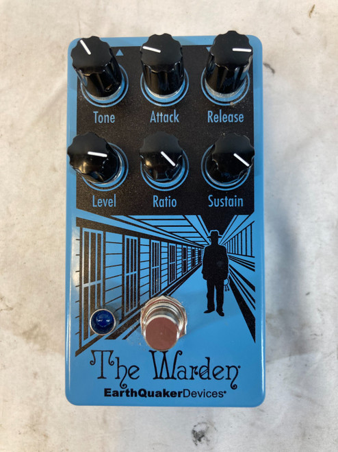 Vist Large View of Product Image Which is Used Earthquaker Devices THE WARDEN OPTICAL COMPRESSOR Pedal