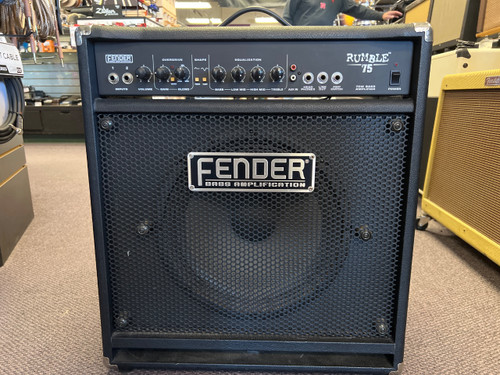 Vist Large View of Product Image Which is Used Fender RUMBLE 75 1X12 Bass Combo Amplifier Other