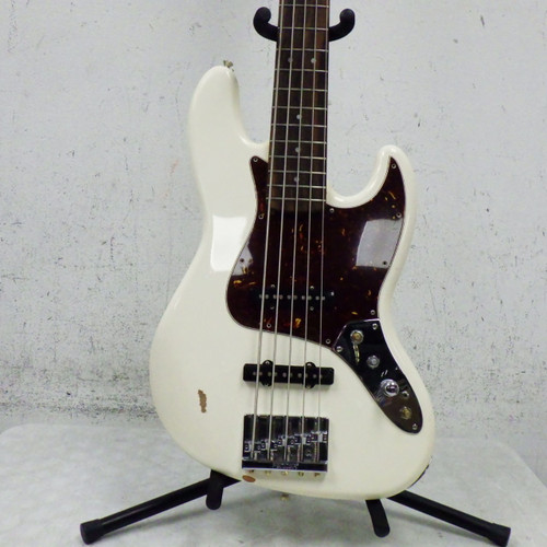 Vist Large View of Product Image Which is Used Fender 2016 MIM DELUXE JAZZ BASS J Type Bass Guitar Black 4-String