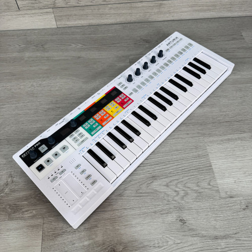 Vist Large View of Product Image Which is Used Arturia Keystep Pro - USB MIDI Keyboard Controller