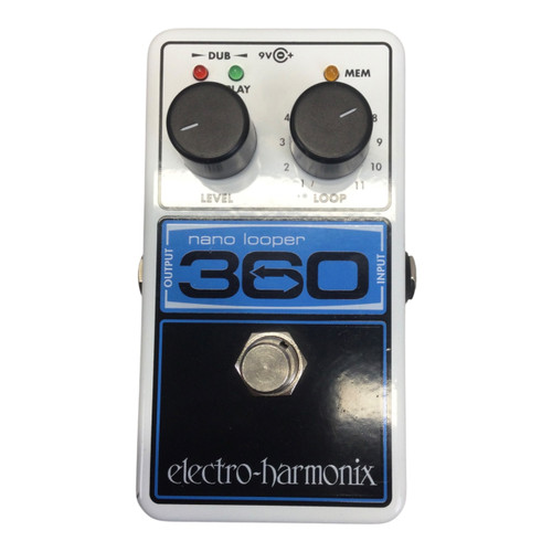 Vist Large View of Product Image Which is Used Electro Harmonix Nano Looper 360 Looper Pedal