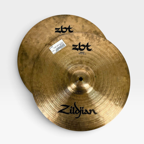 Vist Large View of Product Image Which is Used Zildjian 14IN ZBT Hi-Hat Cymbals