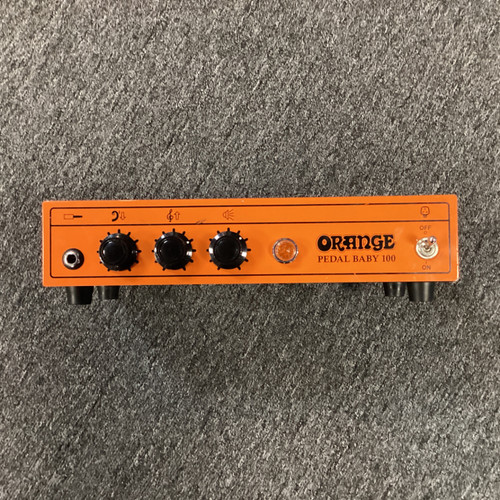 Vist Large View of Product Image Which is Used Orange PB100 PEDAL BABY Solid State Guitar Head