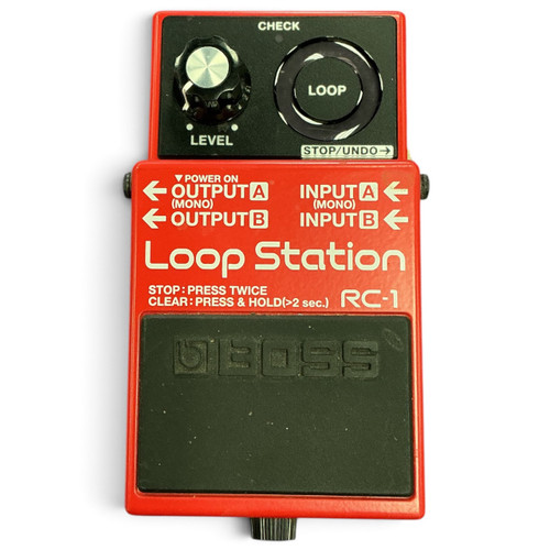 Vist Large View of Product Image Which is Used Boss RC-1 LOOP STATION Looper Pedal