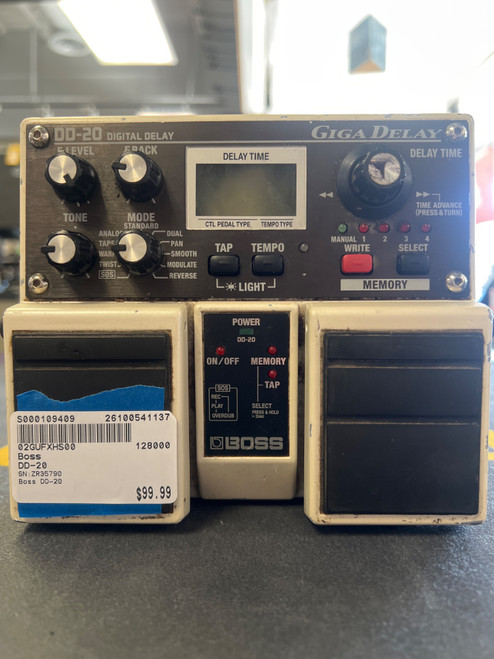 Vist Large View of Product Image Which is Used Boss DD-20 Delay Pedal