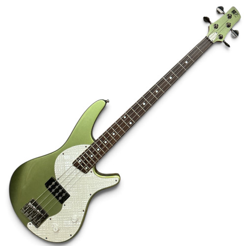 Vist Large View of Product Image Which is Used Ibanez SRX 400 P Type Bass Guitar Green 4-String