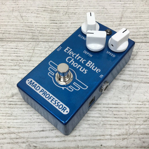 Vist Large View of Product Image Which is Used Mad Professor Electric Blue Chorus Pedal