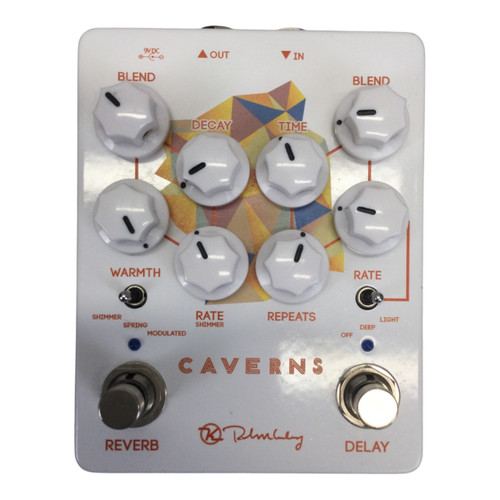 Vist Large View of Product Image Which is Used Keeley Caverns V2 Reverb Pedal