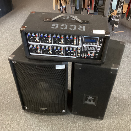 Vist Large View of Product Image Which is Used Y DJ PA SYSTEM Powered Mixing Head