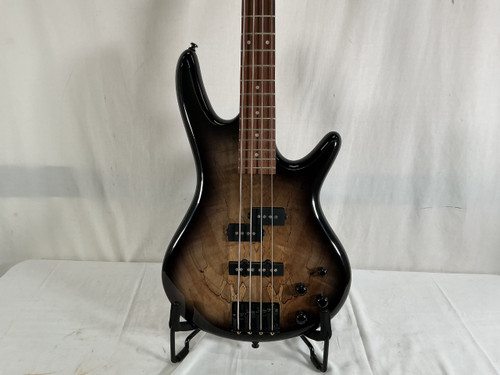 Vist Large View of Product Image Which is Used Ibanez GSR200SM Modern Metal Bass Guitar Tobacco Sunburst 4-String