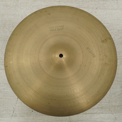 Vist Large View of Product Image Which is Used Zildjian A New Beat Hihat Top Cymbal 15 - Inch 1049g