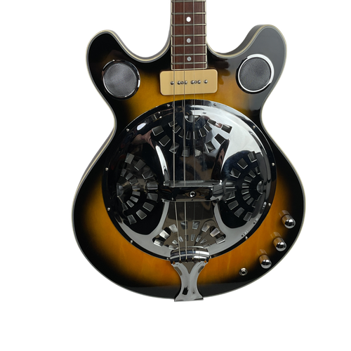 Vist Large View of Product Image Which is Used Eastwood DELTA 4 Resonating Guitar