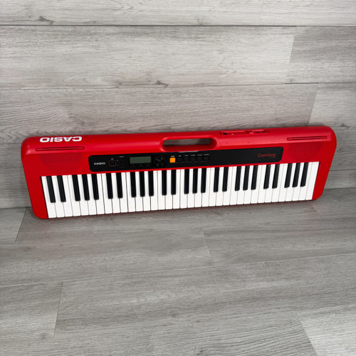 Vist Large View of Product Image Which is Used Casio Casiotone CT-S200 Portable Arranger Keyboard - Red - 61-key