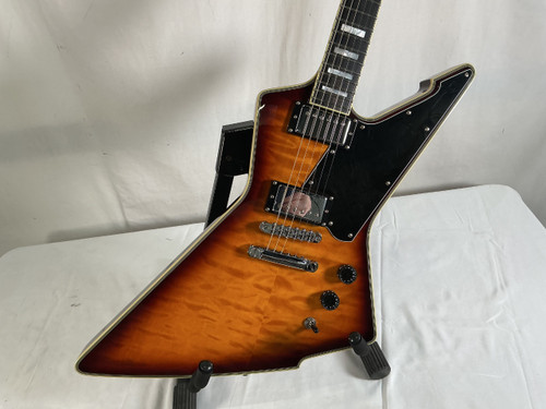 Vist Large View of Product Image Which is Used Schecter E-1 CUSTOM VINTAGE SUNBURST 3105 Modern Metal Electric Guitar Tobacco Sunburst 6-String