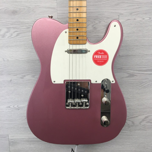 Vist Large View of Product Image Which is Used Squier FSR CLASSIC VIBE 50S TELE T Type Electric Guitar Pink 6-String