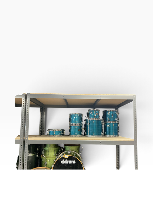 Vist Large View of Product Image Which is Used Tama IMPERIALSTAR 8 PC SHELL PACK Drum Shell Kit Blue