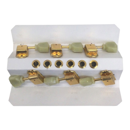 Vist Large View of Product Image Which is Used No Brand MIJ Gold Tuners Guitar Hardware