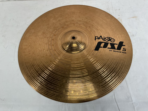Vist Large View of Product Image Which is Used Paiste PST-5 20 INCH RIDE Ride Cymbal 20"