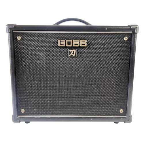Vist Large View of Product Image Which is Used Boss Katana-50 50-Watt 1x12 Guitar Combo Modeling Amplifier
