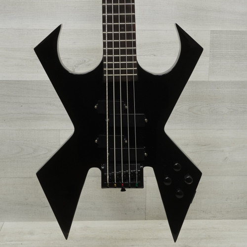 Vist Large View of Product Image Which is Used Widow Bass Guitar Black 5-String As Is
