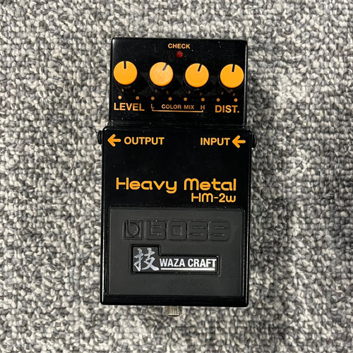 Vist Large View of Product Image Which is Used BOSS HM-2W WAZA CRAFT HEAVY METAL Guitar Distortion Pedal