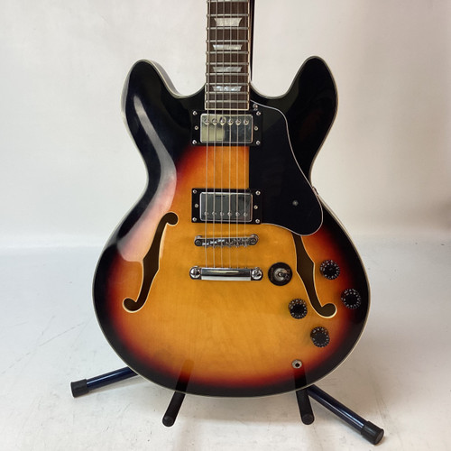 Vist Large View of Product Image Which is Used Firefly 335 Semi-Hollow Electric Guitar Sunburst 6-String