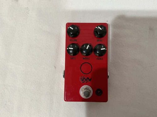 Vist Large View of Product Image Which is Used JHS Pedals ANGRY CHARLIE RED PEDAL V3 Overdrive Pedal