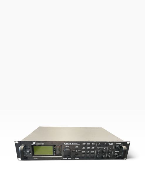 Vist Large View of Product Image Which is Used Fractal Audio AXE-FX II Rackmount Amp Modeling + FX