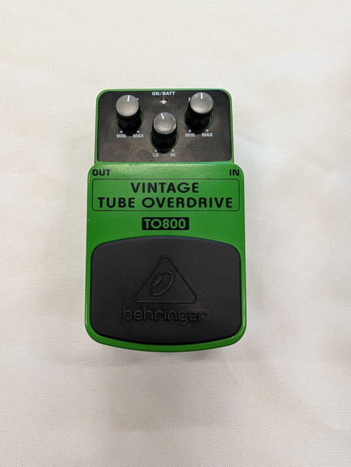 Vist Large View of Product Image Which is Used Behringer TO800 TUBE OVERDRIVE Overdrive Pedal