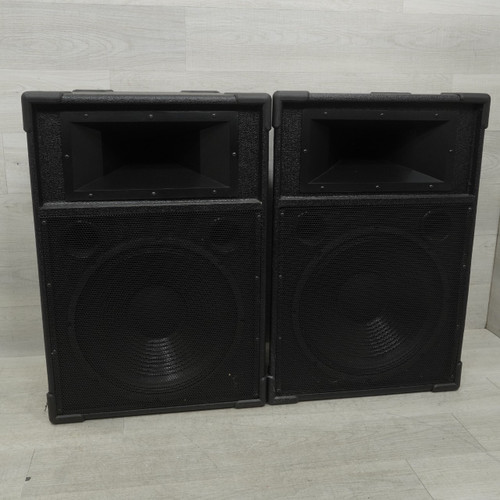 Vist Large View of Product Image Which is Used Podium Pro 15 Speaker Passive Full Range Speaker Cabinet Pair - Local Pickup Only