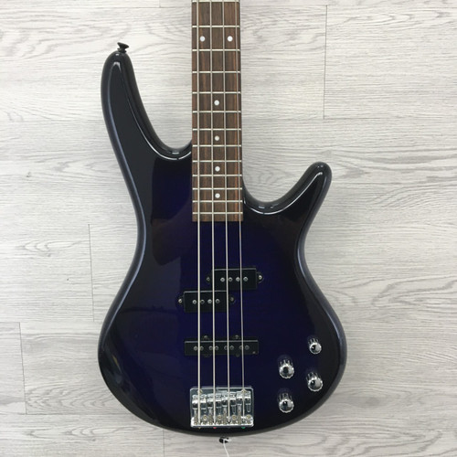 Vist Large View of Product Image Which is Used Ibanez GIO GSR200JB Bass Guitar Purple 4-String