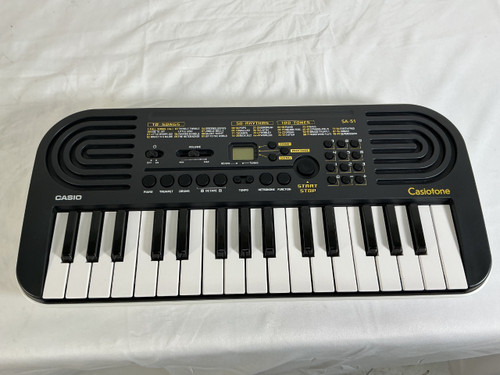 Vist Large View of Product Image Which is Used Casio SA-51 CASIOTONE KIDS KEYBOARD 25-Key Keyboard 25-Key