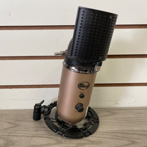 Vist Large View of Product Image Which is Used - Blue YETI USB W/SHOCKMOUNT/POPFILTER USB Microphone