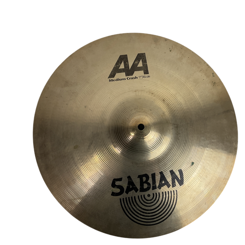 Vist Large View of Product Image Which is Used Sabian AA MEDIUM CRASH 17 Crash Cymbal 17"