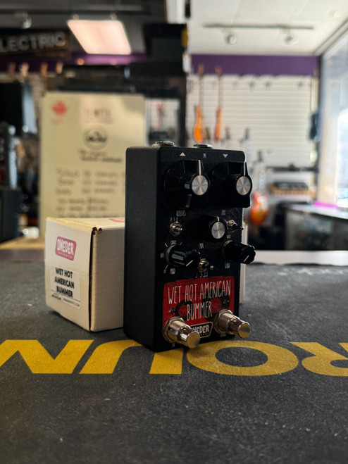Vist Large View of Product Image Which is Used ONEDER EFFECTS WET HOT AMERICAN BUMMER Delay Pedal